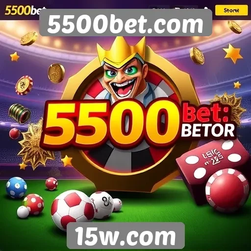 5500bet.com oferece diversas opções de jogos de azar