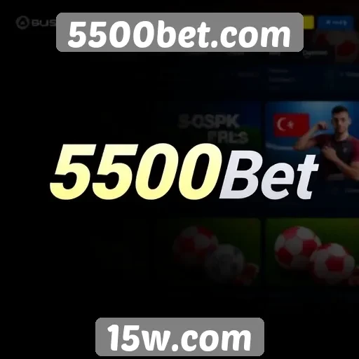 Promoções e bônus no site 5500bet.com